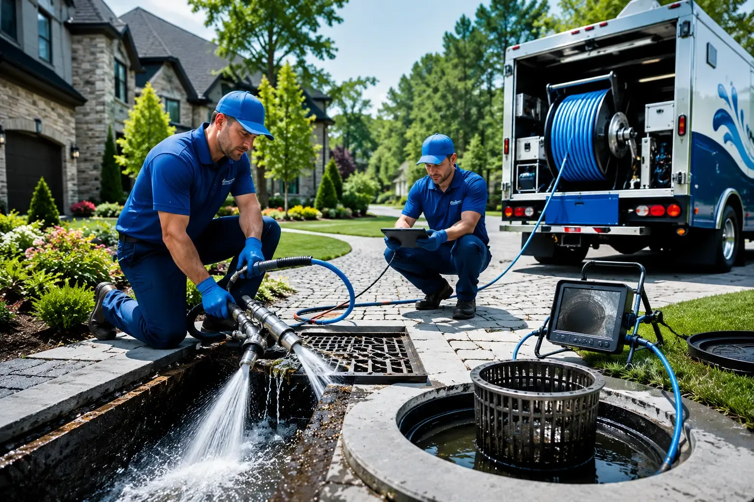 Local outdoor drain cleaning professionals in Benton Ridge, OH